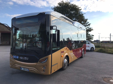 Anadolu Isuzu, Elektrikli Aracı Novocıtı VOLT’un İlk Teslimatını Fransa’ya Gerçekleştirdi