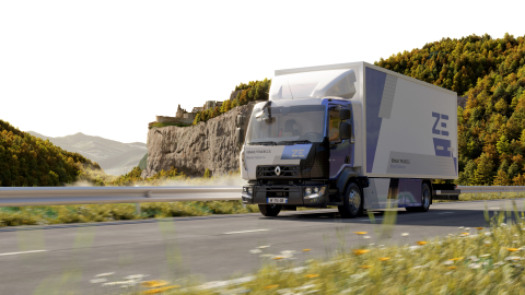 Renault Trucks’ın Elektrikli Araç Serisi, İngiltere’de "Teknik Mükemmellik Ödülü"nü Kazandı