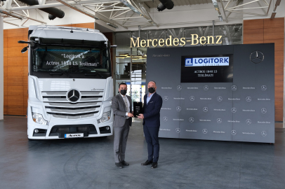 Logitork Lojistik, 10 adetlik Mercedes-Benz Actros 1848 LS siparişini teslim aldı