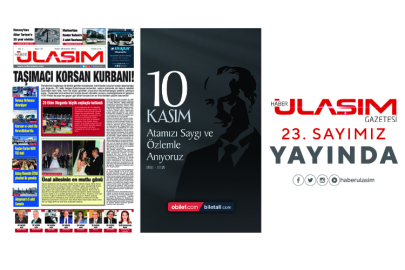 Haber Ulaşım Gazetesi 23. Sayımız Yayında