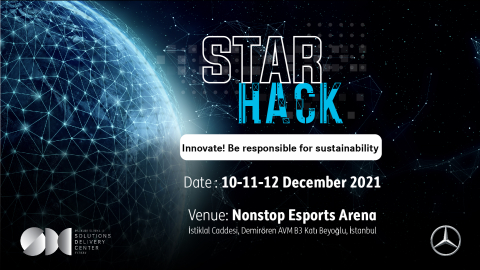 Mercedes-Benz Otomotiv Küresel IT Çözümleri Merkezi’nin STAR HACK Hackathonu İçin Başvurular Devam Ediyor