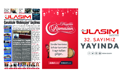 Haber Ulaşım Gazetesi 32. Sayımız Yayında