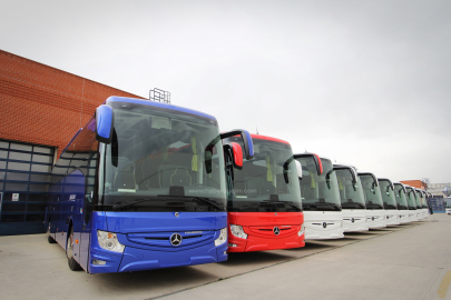 Mercedes-Benz Türk, Platform Turizm’e 20 adet Tourismo 15 RHD teslim etti