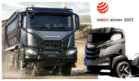 IVECO T-Way, gıpta ile bakılan Red Dot Ödüllerinde 2022 Ürün Tasarımı kategorisinde ödül aldı