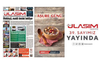 Haber Ulaşım Gazetesi 39. Sayımız Yayında