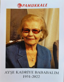 Şehirler arası otobüs sektörünün köklü firması Pamukkale Turizm’in kurucusu merhum Cafer Sadık Bababalım’ın eşi, Yönetim Kurulu Üyesi Mazlum Bababalım’ın annesi Ayşe Kadriye Bababalım’dan acı haber geldi