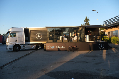 Mercedes-Benz Türk’ün Sağlık Bakım Tırı’nın ikinci durağı Sakarya oldu