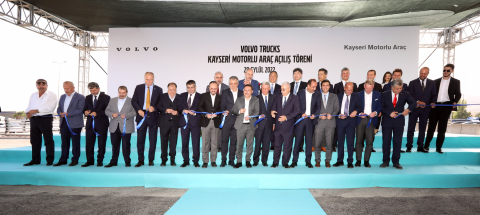 Türkiye’nin en büyük Volvo Trucks yetkili satıcı ve servisi “Kayseri Motorlu Araç” açıldı
