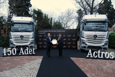 Öz-Trans Lojistik, 150 Adet Mercedes-Benz Actros ile Filosunu Güçlendirdi