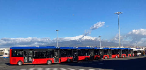 Catania, 2023’e Yüzde 100 Elektrikli Karsan e-ATAK'larla Başladı!