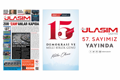 Haber Ulaşım Gazetesi 57. Sayımız Yayında