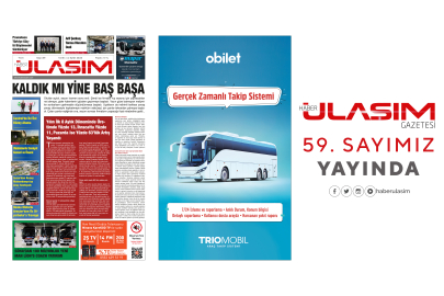 Haber Ulaşım Gazetesi 59. Sayımız Yayında