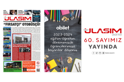 Haber Ulaşım Gazetesi 60. Sayımız Yayında
