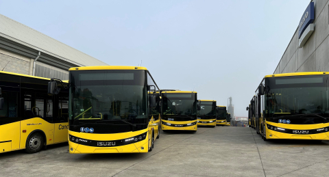 İspanya’da Şehir İçi Ulaşım Hizmeti Veren Yeni ISUZU Novociti Life Midibüsler İçin Allison Transmission Donanımı Tercih Edildi