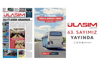 Haber Ulaşım Gazetesi 63. Sayımız Yayında