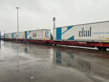 Ekol Marmaray Hattından İlk Treyler Geçişini Yaptı