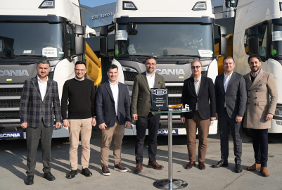 Scania ve Meiller 2024’e Teslimat ile Başladı