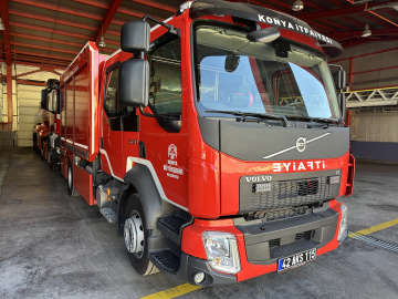 Volvo Trucks’tan Konya Büyükşehir Belediyesi İtfaiye Daire Başkanlığı’na İkinci Teslimat