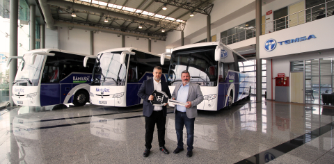 Kâmil Koç, 2024’e Yeni Yatırımlarla Başladı: 10 Adet TEMSA VIP Safir İle Yılın İlk Alımı Yapıldı