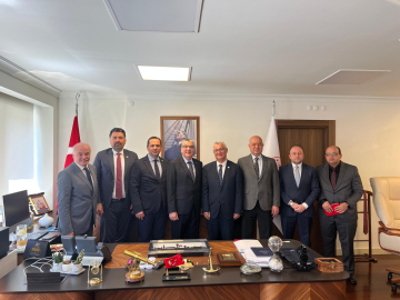 Ankara Ticaret Odası 57. Komite’den Bakan Yardımcısı Durmuş Ünüvar'a Ziyaret