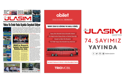 Haber Ulaşım Gazetesi 74. Sayımız Yayında