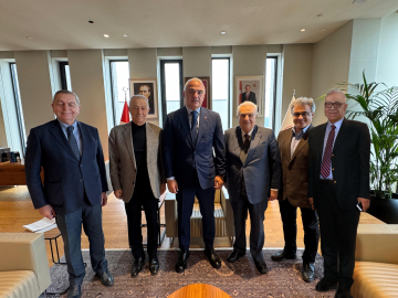 TTDER’DEN BAKAN NURİ ERSOY’A ZİYARET