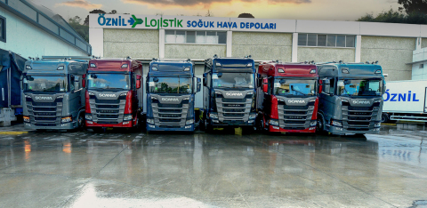 Scania’dan Yılın İlk Teslimatı Öznil Lojistik’e