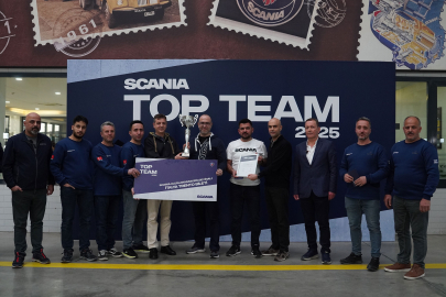 Top Team Yarışması 2025 Türkiye Kazananı Scania Gebze!
