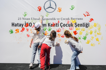 Mercedes-Benz Türk, 23 Nisan’ı Hatay İSO Yaşam Kenti’nde Kutladı
