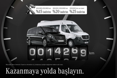 Mercedes-Benz’den “Gittikçe Kazan” ile Hafif Ticari Araçlara İndirimli Servis Fırsatı