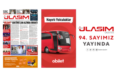 Haber Ulaşım Gazetesi 94. Sayımız Yayında!