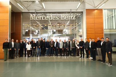 TUİDER’den Mercedes Benz Fabrika Ziyareti
