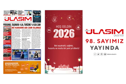 Haber Ulaşım Gazetesi 98. Sayımız Yayında!