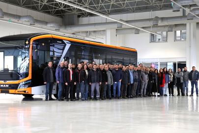 Ankara'dan Elektrikli Aslanlar: MAN,  Ankara’daki Fabrikasında Ebus Üretimine Başladı