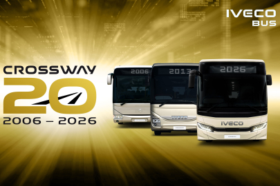 İkonik Iveco Bus Crossway 20 Yaşında:  Yolcu Taşımacılığı Hizmetiyle Geçen Yirmi Yıl