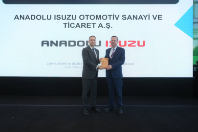 Anadolu Isuzu, CDP İklim Değişikliği ve Su Güvenliği Performansıyla Ulaştığı “A” Notu ile Ödüle Layık Görüldü
