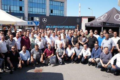 Mercedes-Benz Türk’ün Sağlık Bakım Tırı  Bu Kez Otobüs Kaptanları İçin Yola Çıktı