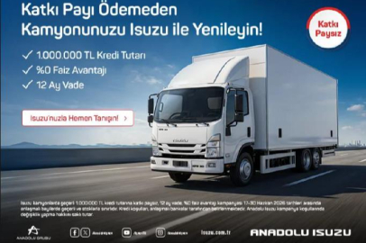 Anadolu Isuzu’dan Kamyon ve Kamyonet Müşterilerine Özel Finansman Kampanyası