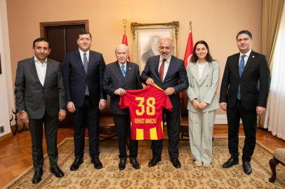 Metro Turizm Kayserispor Yönetiminden Devlet Bahçeli'ye Ziyaret