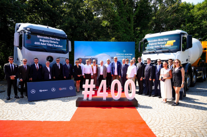 Mercedes-Benz Türk ile Boğaziçi Beton İş Birliği, 400 Araçlık Yeni Yatırımla Güçlendi