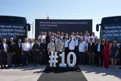 Mercedes-Benz Türk’ten Öz Diyarbakır’ın Filosuna 10 Yeni Travego